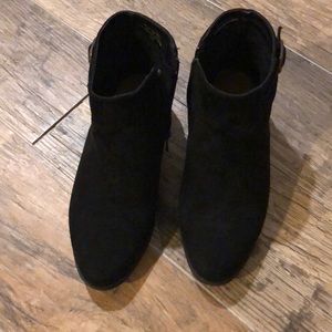 Black Bamboo ankle booties